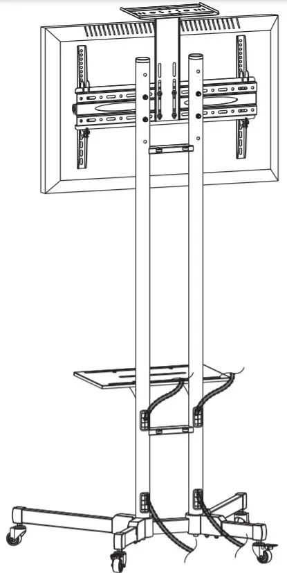Neomounts M1700E Plasma Floor stand - Step13