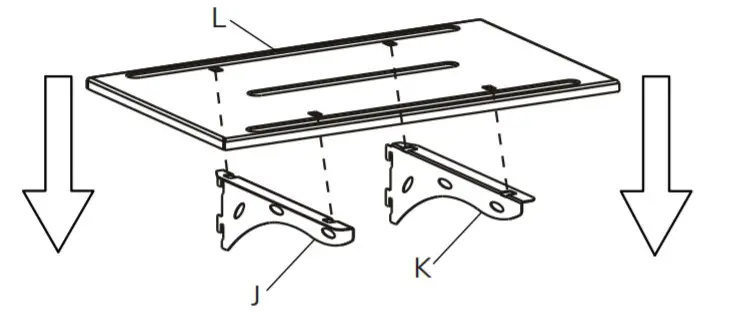 Neomounts M1700E Plasma Floor stand - Step5