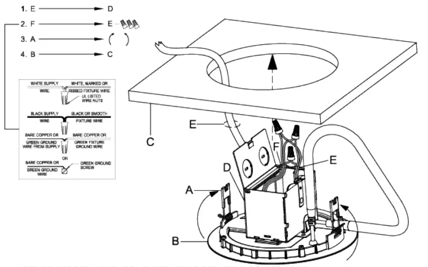 PROGRESS LIGHTING P800005 Edgelit Recessed 6-in Antique Bronze Open Recessed Light Trim 1
