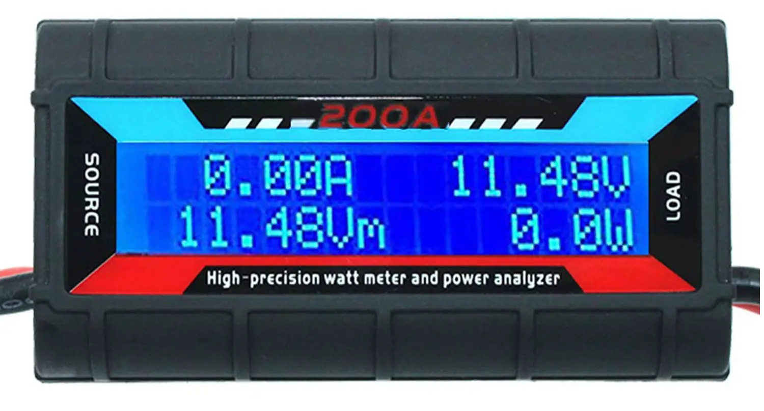 HTRC ZN08 I50A High Precision Watt Meter and Power Analyzer