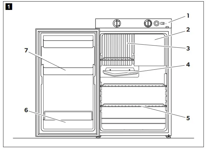 DOMETIC RM5310 Absorber Refrigerator-1