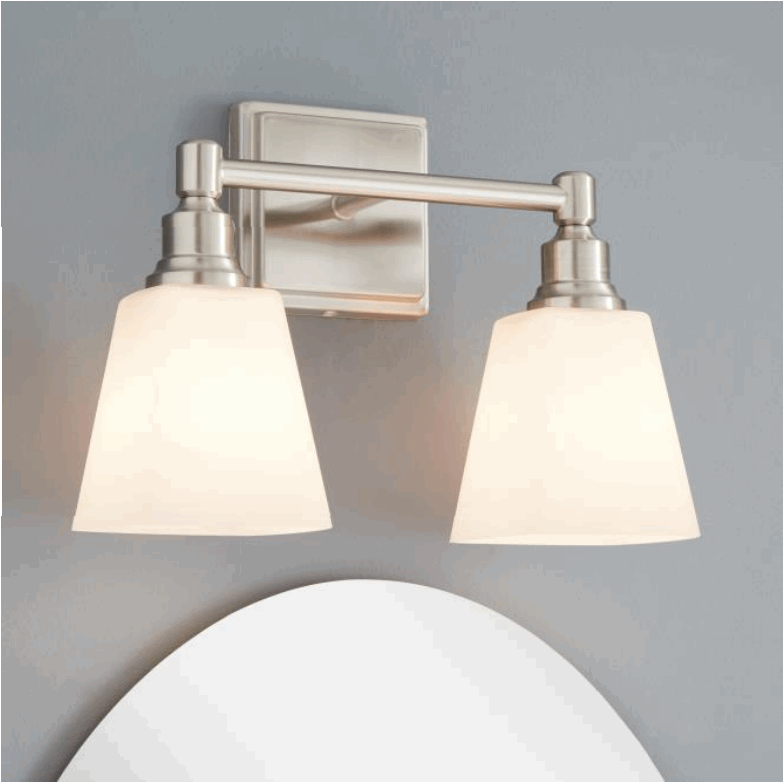 Signature Hardware 949659 Leadwell 2 Light Vanity Light