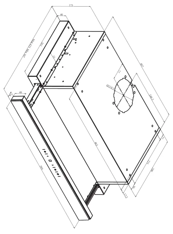 Amica OTS6512I Kitchen Extractor Hood - fig 1
