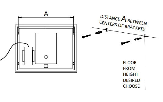 newtech Broadway Ambience Back-Lit Rectangular Mirror 4