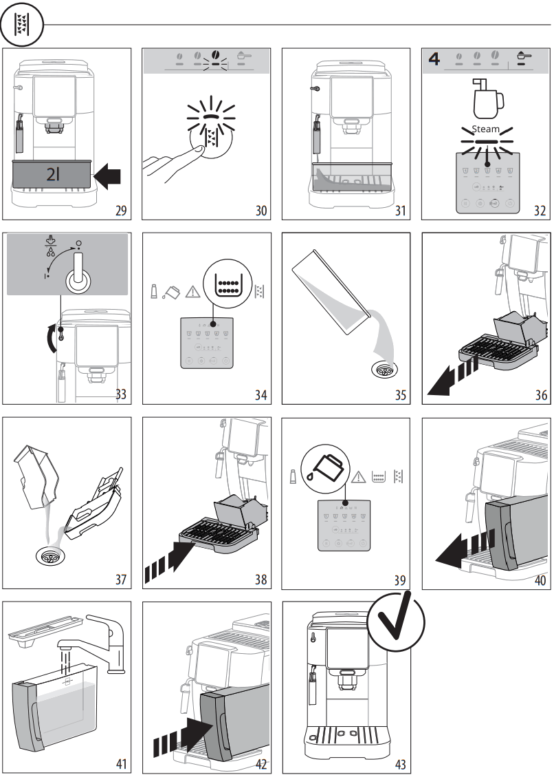 DeLonghi ECAM22X 2Y 22X 3Y Magnifica Start Bean to Cup Espresso and Cappuccino Machine - fig 11