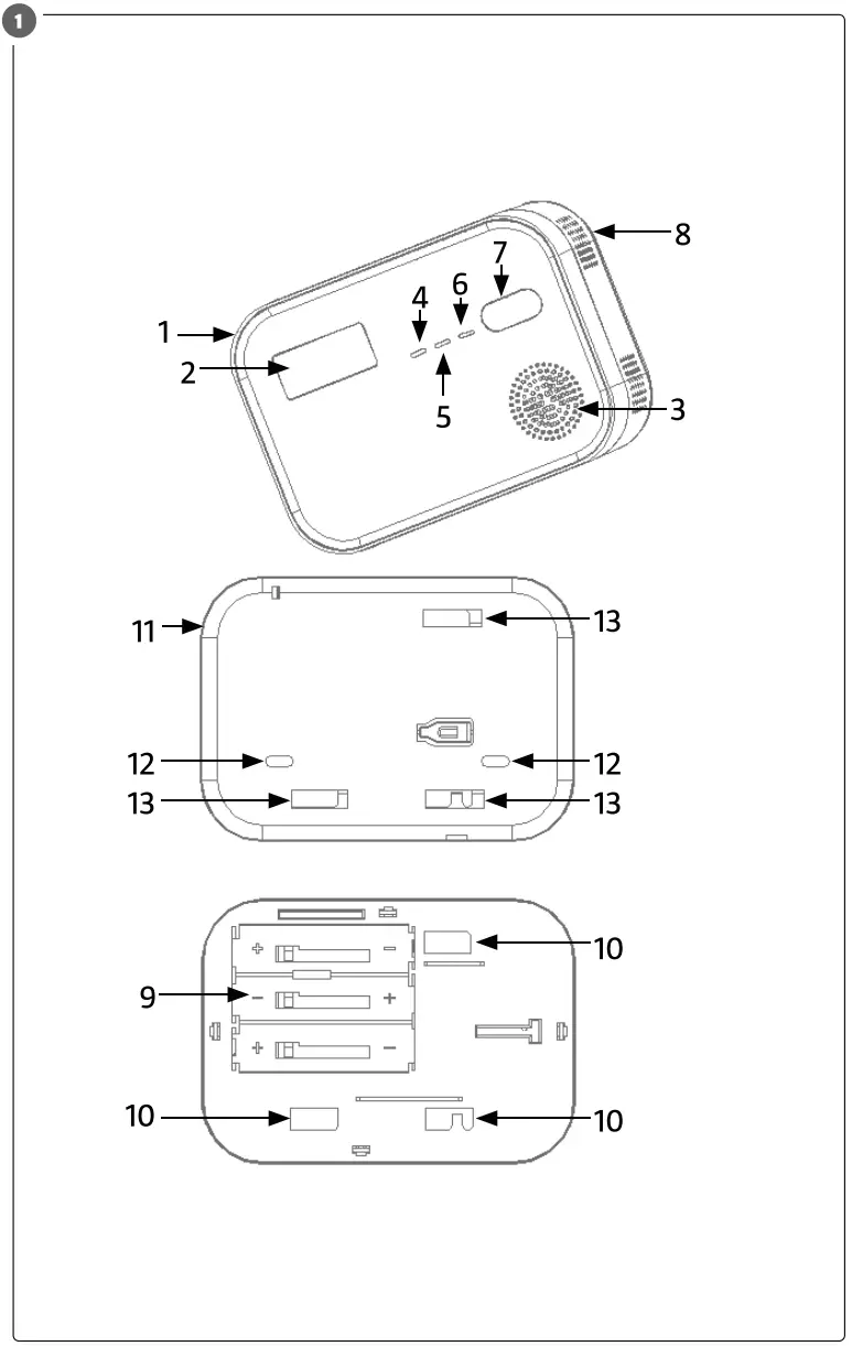 JULA 023383 Carbon Monoxide Detection - FIG 1