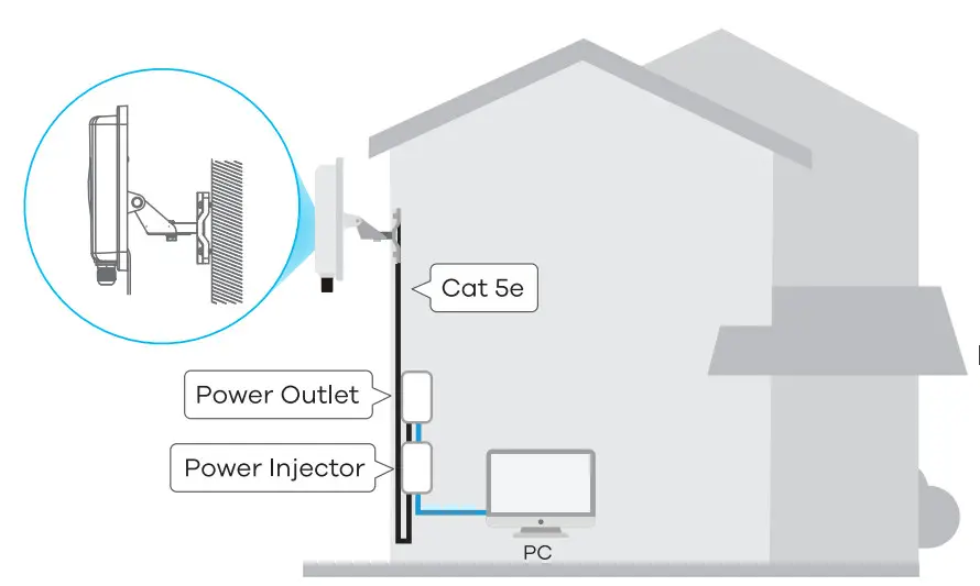ZYXEL LTE7480 M804 4G LTE A Outdoor Router - Wall