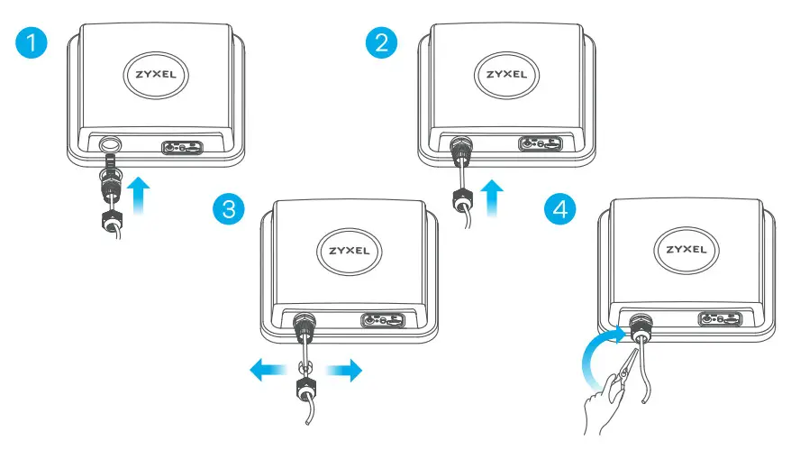 ZYXEL LTE7480 M804 4G LTE A Outdoor Router - step 2