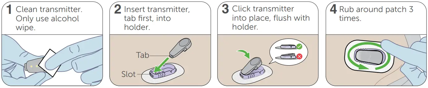 Dexcom G6 PRO Professional Continuous Glucose Monitoring - fig 2