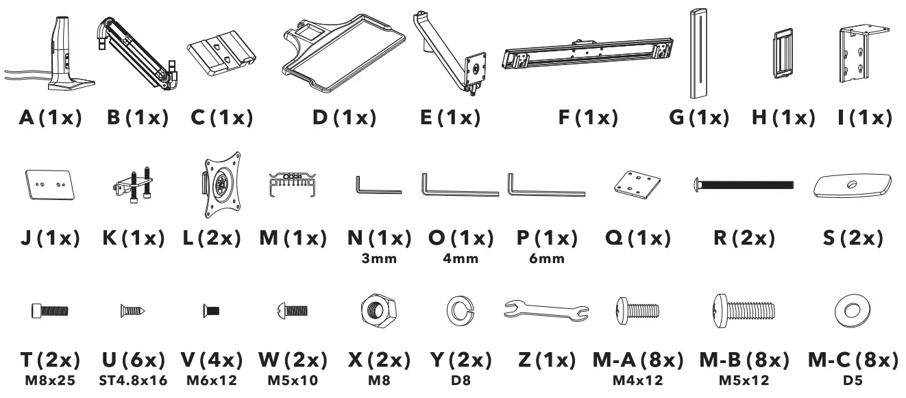 AlzaErgo APW-EGSSC120B Sit-Stand Desk Converter - fig 1