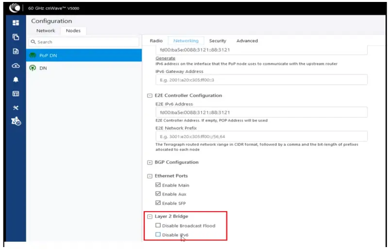 Cambium Networks cnWave 60 GHz V5000 Distribution Node - Networking
