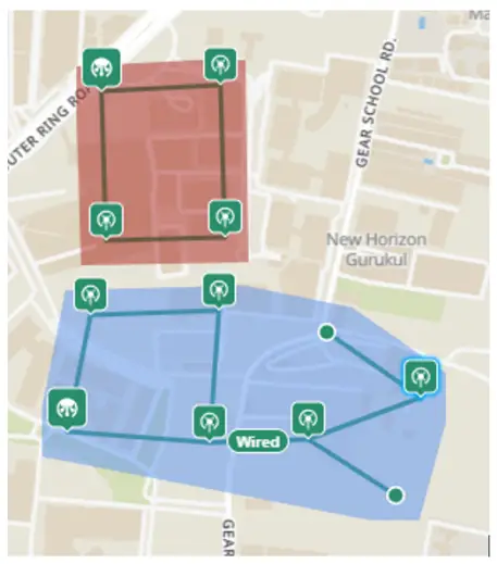 Cambium Networks cnWave 60 GHz V5000 Distribution Node - solated PoPs