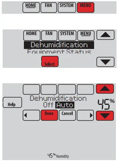 Honeywell TH8110R1008 Vision PRO 8000 Touch - commercial use 2