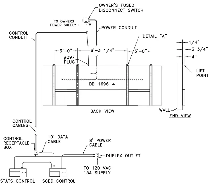 FAIR-PLAY BB-1696-4 Basketball Scoreboard 1