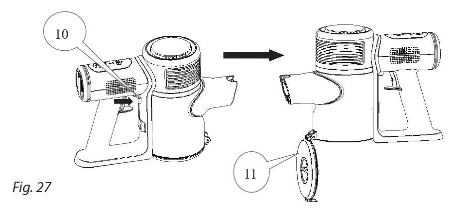 ARDESTO CVC-D0611BB Cordless Vacuum Cleaner 15