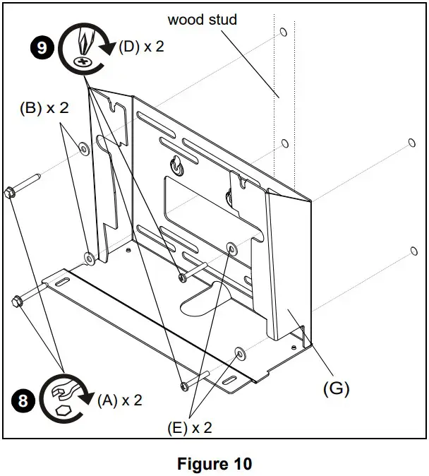 CHIEF SKM24AW Kiosk Wall Mount - FIGURE 10