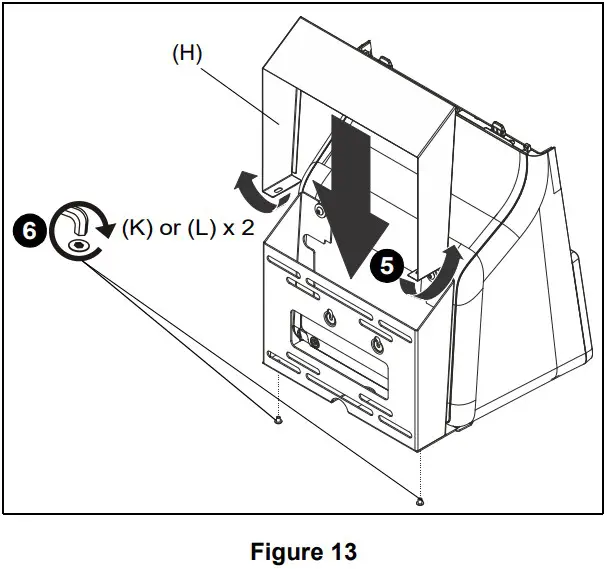 CHIEF SKM24AW Kiosk Wall Mount - FIGURE 13