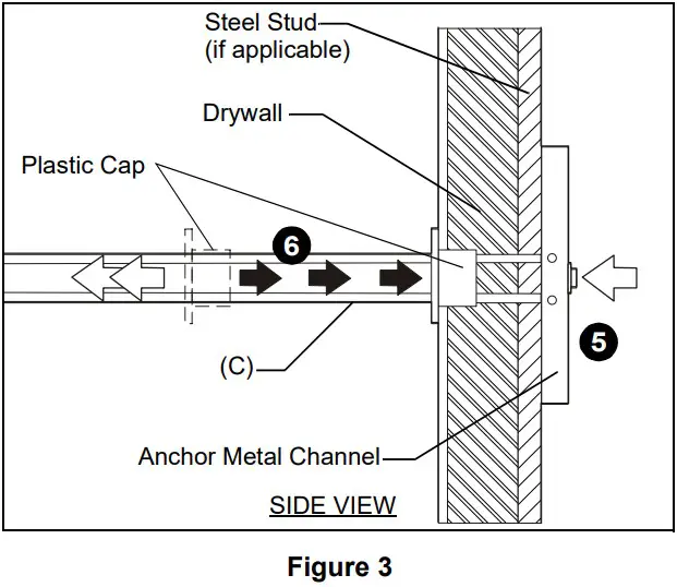 CHIEF SKM24AW Kiosk Wall Mount - FIGURE 3