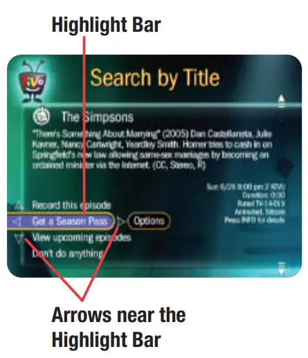 TiVo Series2 DT Digital Video Recorder - Arrows