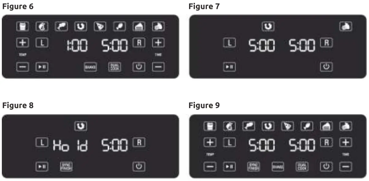 iNNOTECK DS 5207 8 in 1 8 Litre Dual Basket Air Fryer - FIGURE 3