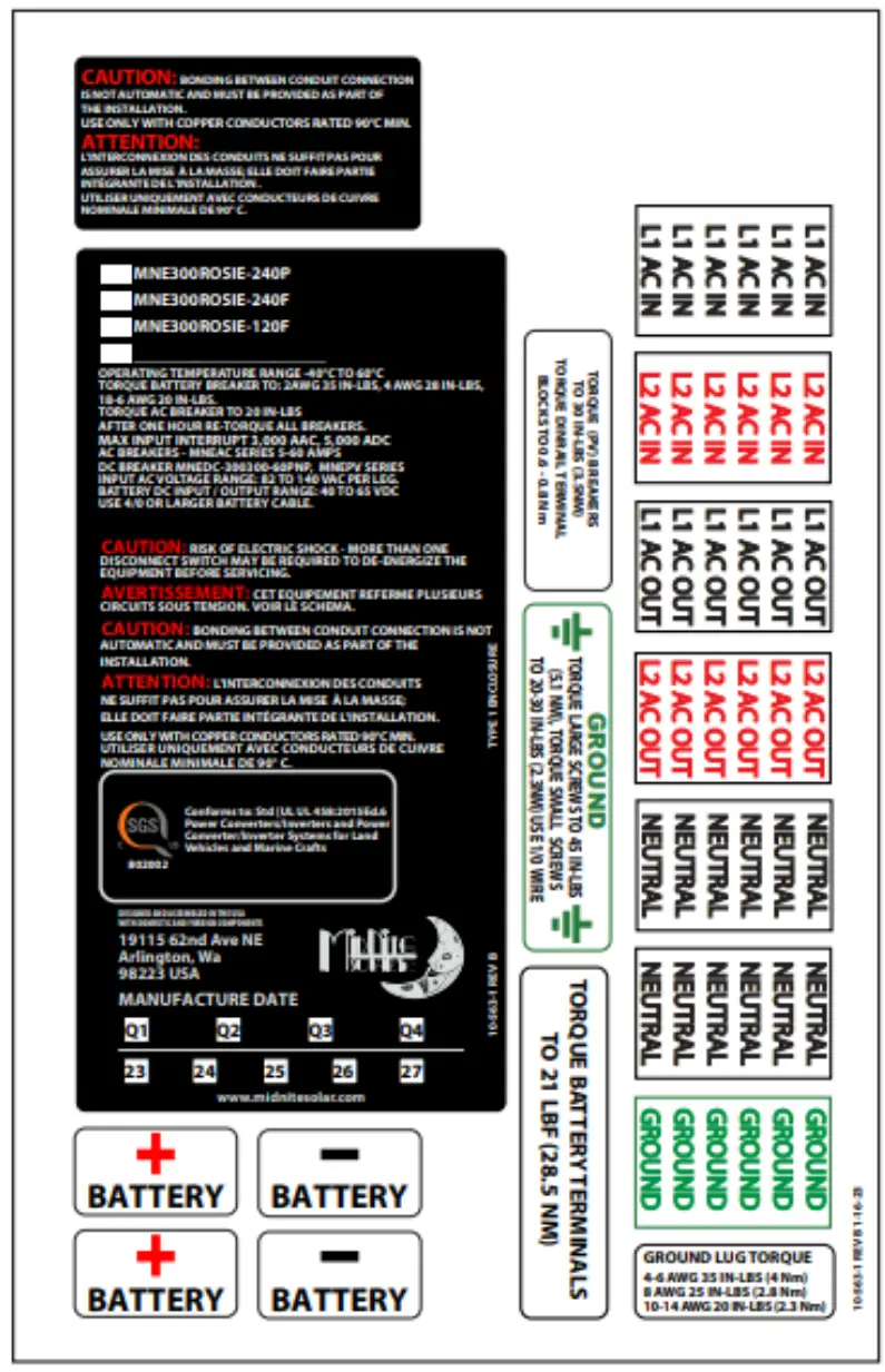 MiDNiTE MNE300ROSIE-240P Rosie E-Panel - Fig5