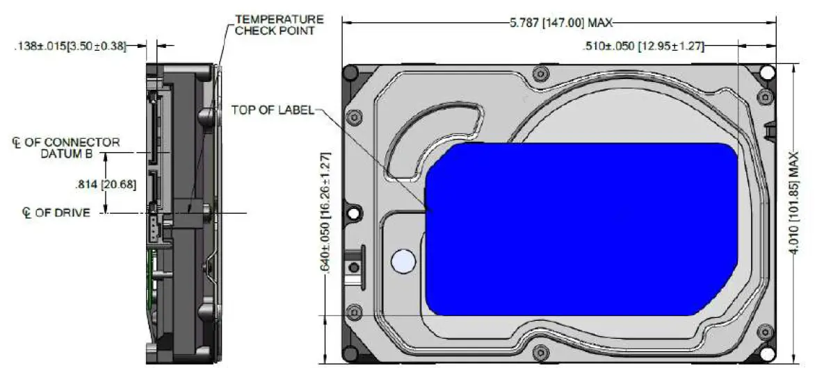 SEAGATE ST6000VX001 SkyHawk video Surveillance 5