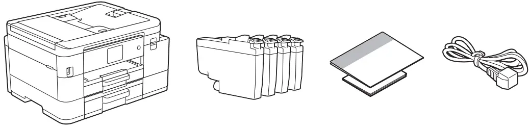 brother MFC-J4340DW 4-In-1 Colour Inkjet Printer -- BAR