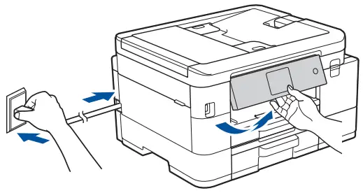 brother MFC-J4340DW 4-In-1 Colour Inkjet Printer -- CORD