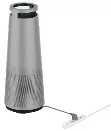 DH Lifelabs CAHP-50GC02C Sciaire and HEPA Air Purifier - Connect the AC