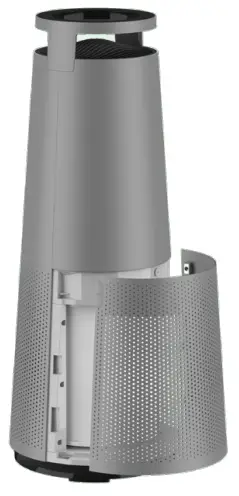 DH Lifelabs CAHP-50GC02C Sciaire and HEPA Air Purifier - bottom cover