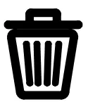 Dustbin icon