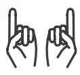 Hand icon