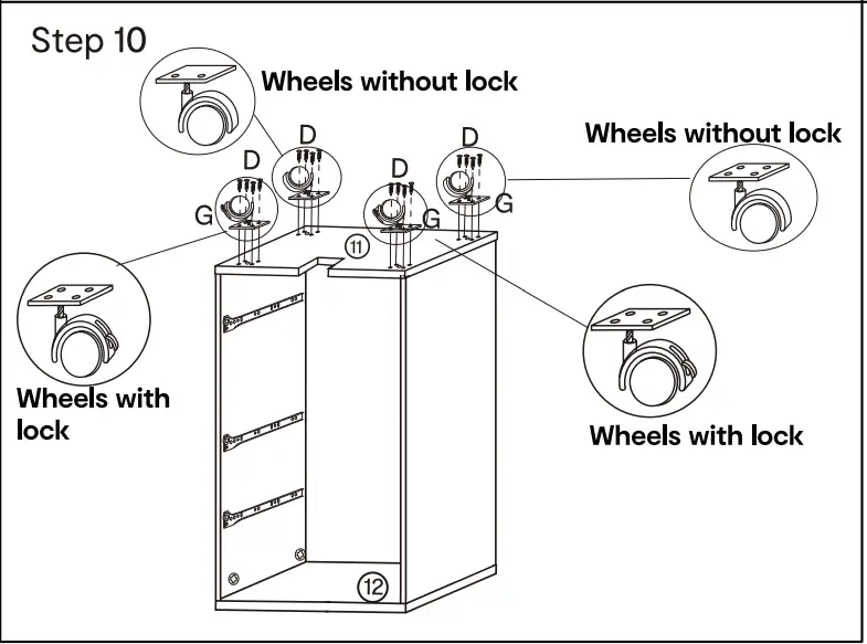 Kmart Desk Drawers 42936923 Oak Look - step 10