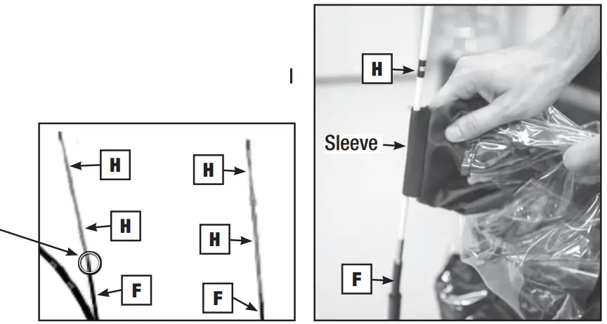 ARNOLD 490-241-0032 Deluxe Universal Snow Thrower Cab - Assembly11