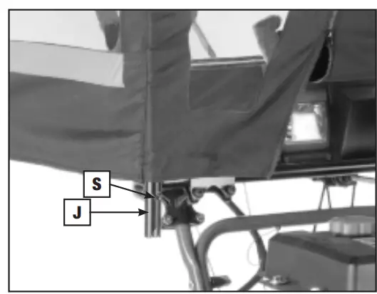 ARNOLD 490-241-0032 Deluxe Universal Snow Thrower Cab - Assembly30