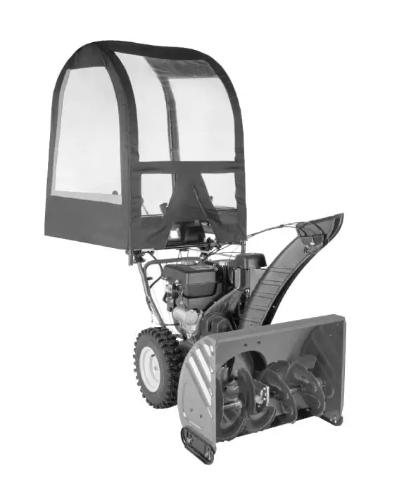 ARNOLD 490-241-0032 Deluxe Universal Snow Thrower Cab