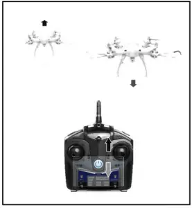 PROMARK P70-VR Virtual Reality Drone - BACKWARD