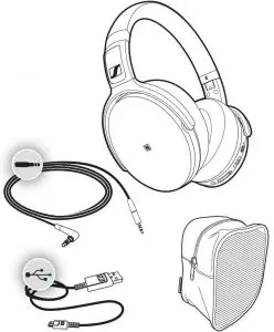 Sennheiser HD Pakage Includes