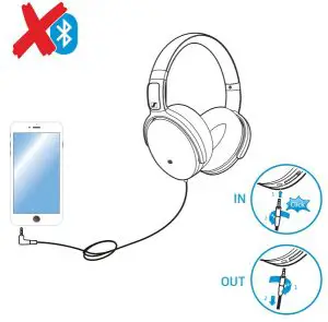 Using the audio cable