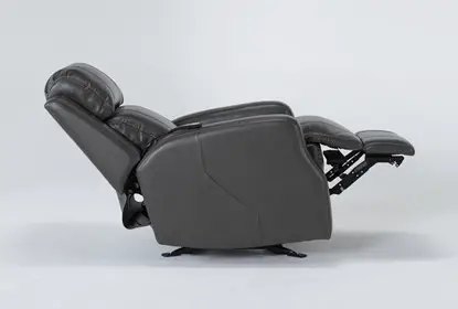 Living Spaces 267664 Bilbao Grey Power Glider Recliner With Massage And Power Headrest User Manual Living Spaces 267664 Bilbao Grey Power Glider Recliner With Massage And Power Headrest User Manual