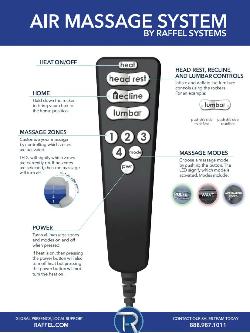 LIVING SPACES 267664 Bilbao Grey Power Glider Recliner With Massage And Power Headrest fig1