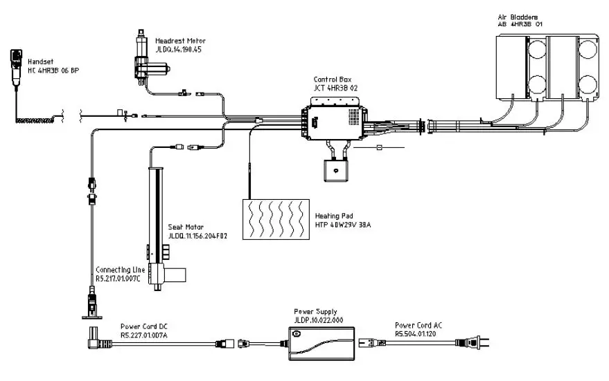 LIVING SPACES 267664 Bilbao Grey Power Glider Recliner With Massage And Power Headrest fig11