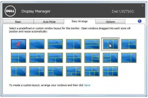 DELL UltraSharp UP2716DA 27 Inch QHD LED Monitor - window passes over