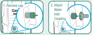 Gerni GPW-5000 5000 High Pressure Washer - ATTACH INLET COUPLING