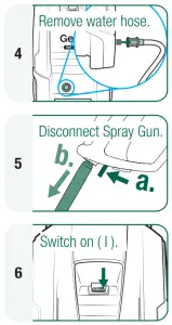 Gerni GPW-5000 5000 High Pressure Washer - STORAGE 2