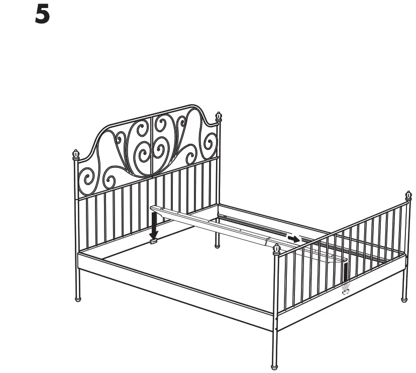 IKEA LEIRVIK Bed Installation - 13