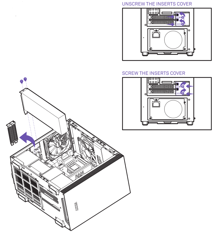 Nzxt Mini ITX Case [H210, H210i] Expansion Card Installation
