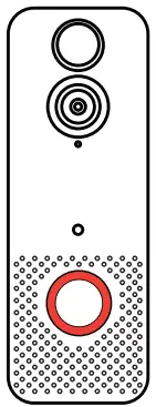 EKEN T8 Video Doorbell-Indicator