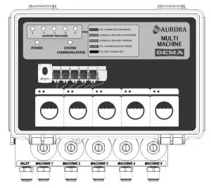 Auror 86M Multi-Machine Commercial Laundry System
