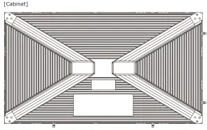 NEC LED-E012i LED Module - cabinet
